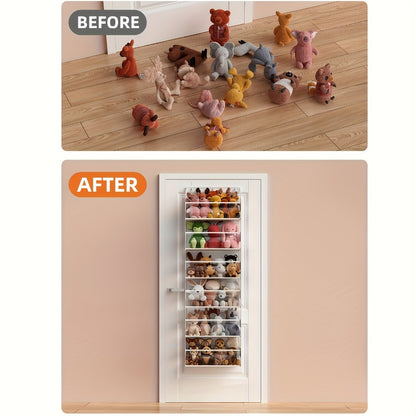 Stuffed Animal Storage Hammock - Lace Toy Organizer