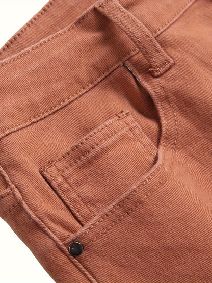 Men's Casual Slim Fit Stretch Jeans
