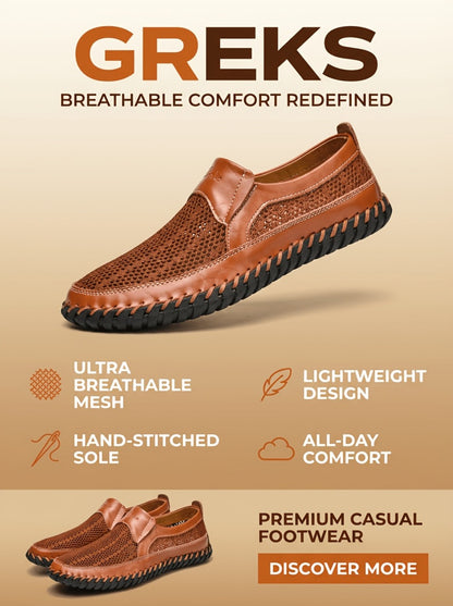 Men's Loafers & Slip-Ons - Breathable Comfort & Lightweight Design