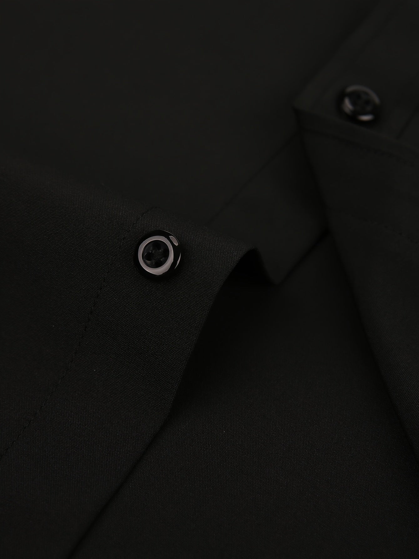 Men's Regular Fit Casual Button Shirts Long Sleeve Stretch Breathable Wrinkle Resistant Solid Work Weekend Wear