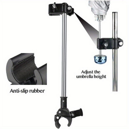 Baby Stroller - Adjustable Umbrella Frame Bracket