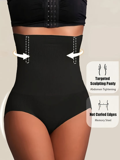 High-Waist Tummy Control Shapewear Panties for Women - Waist Trainer, Butt Lifter & Body Shaper Underwear