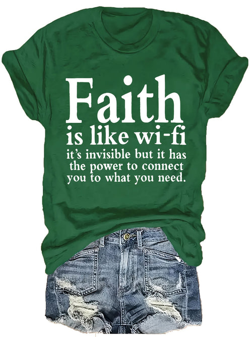Women's Green Printed Oversized T-Shirt - product view 1