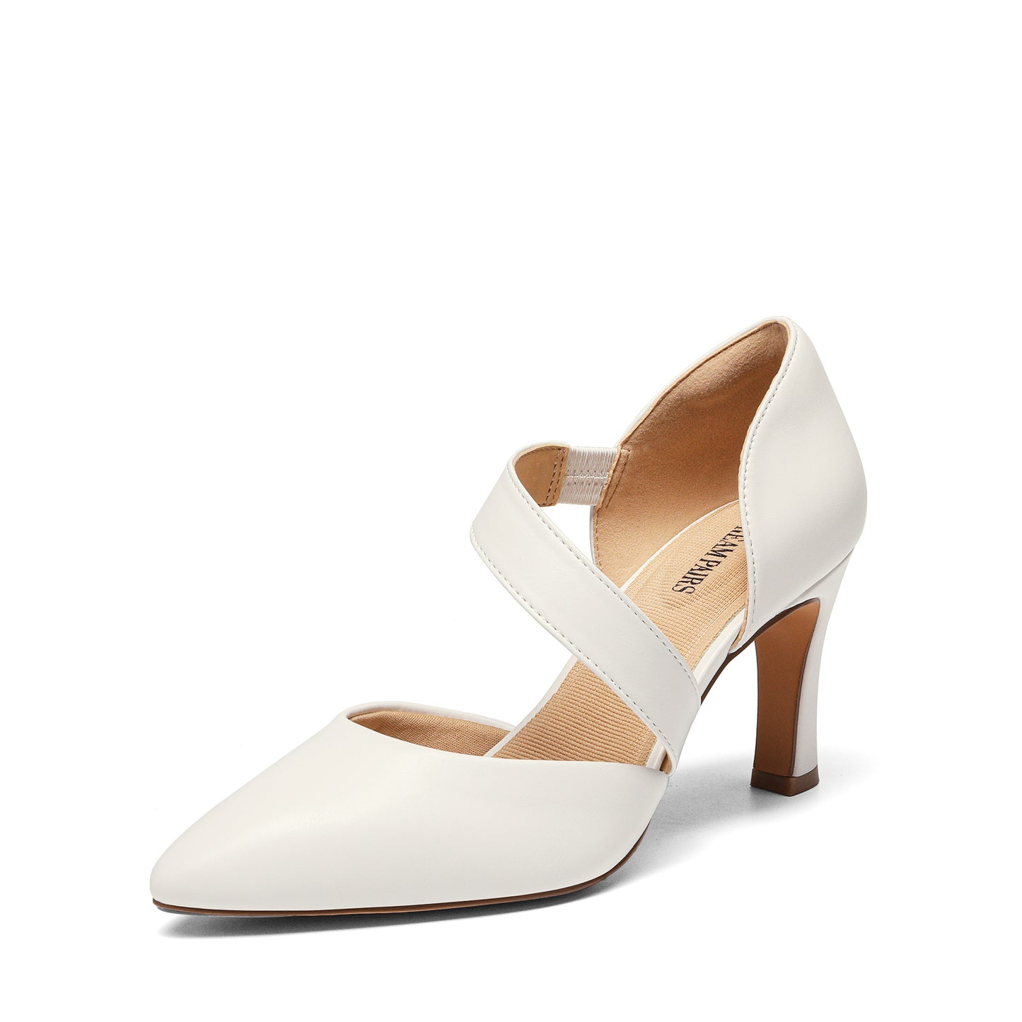 Women's High Heels Pumps Dress Closed Pointed Toe Comfortable D'Orsay Pumps Shoes for Work Office Wedding Dancing Closed Pointed Toe Stiletto D'Orsay Shoes for Wedding Party
