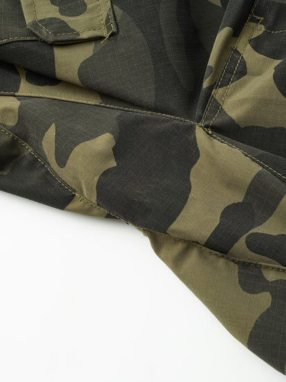 Men'S Heavy-Duty Tactical Cargo Pants - Camo Camouflage (Green/Brown/Beige) with Multi-Pocket Design, Belt Loops & Zippered Pouches - All-Season Outdoor Pants for, Hunting, (Plus Size Available, PLUS SIZE
