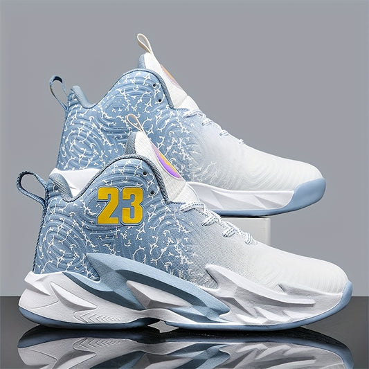 [Breathable Non-Slip Sneakers] Sneakers, Men's Basketball Shoes, Breathable And Non Slip, Outdoor Fashion Sports Shoes, Lightweight Running Shoes