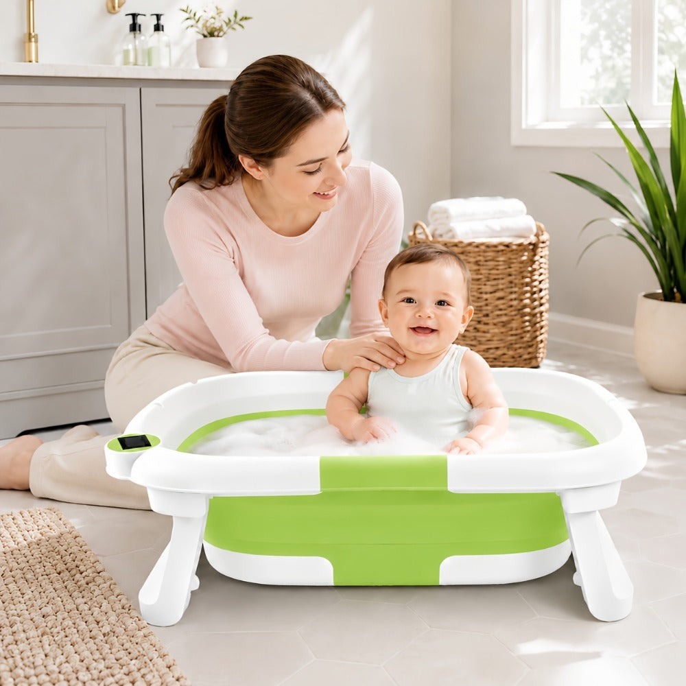 Baby Bathtub - Portable Foldable Travel Soft 3717