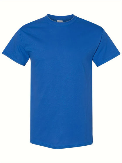 5pcs Men'S Fashion Sports T-Shirt, Summer Casual Stretch Crew Neck T-Shirt