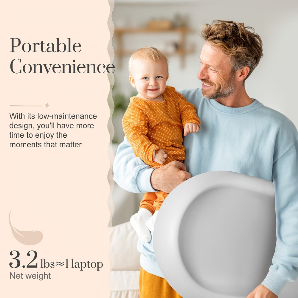 Diaper Changing Pad - Adjustable Non-Slip Soft Wipe-Clean