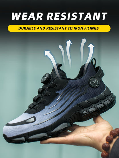Men's Work & Safety Shoes - Puncture Resistant & Breathable Comfort
