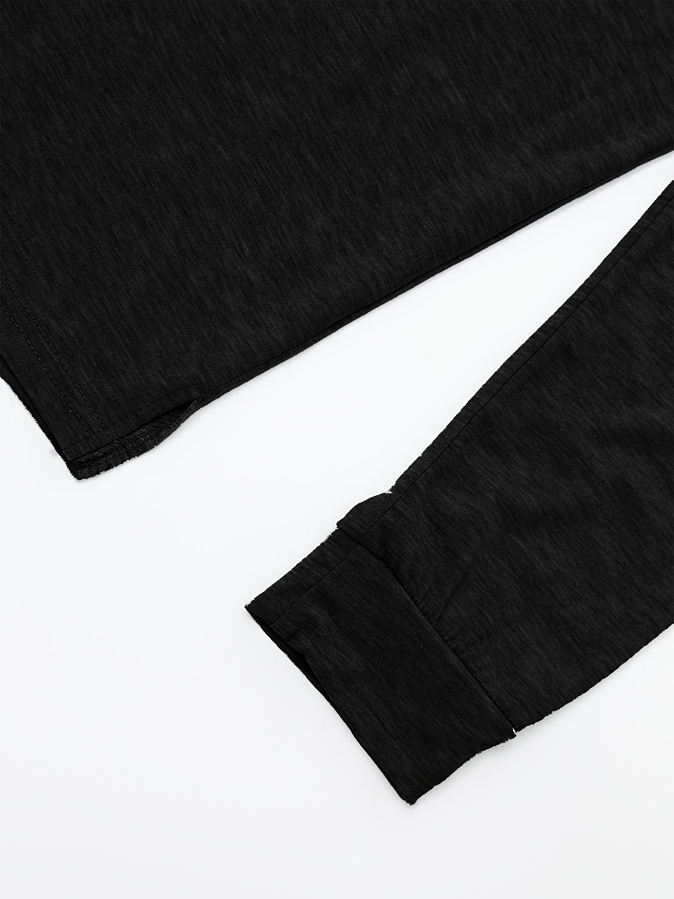3 Long-Sleeved Solid-Color Round-Neck T-Shirts for Women with A Pocket on The Chest, Side Slits at The Hem, Tightened Cuffs, Made of Soft Material, Easy And Versatile, Suitable for Commuting And Going Out. 3 Random Colors of Women'S Top