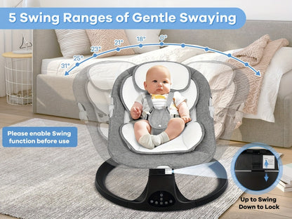 Baby Swing - Different Swinging Speeds Lullaby