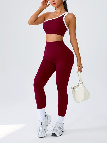 Women's Navy Blue Color High-Waist Leggings - product view 29