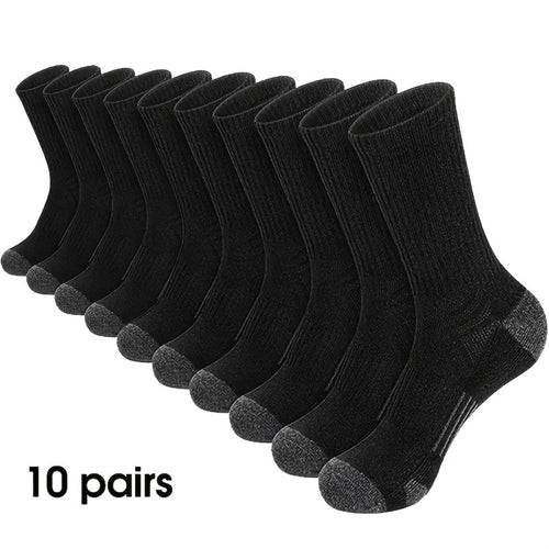 Women's Colorblock Crew Socks - 10-Pair Pack