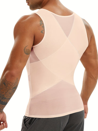 Men's Solid Color Tank Top - Sleeveless 164581
