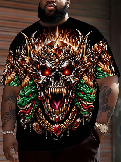Men's Multicolor Printed Graphic T-Shirt - product view 18