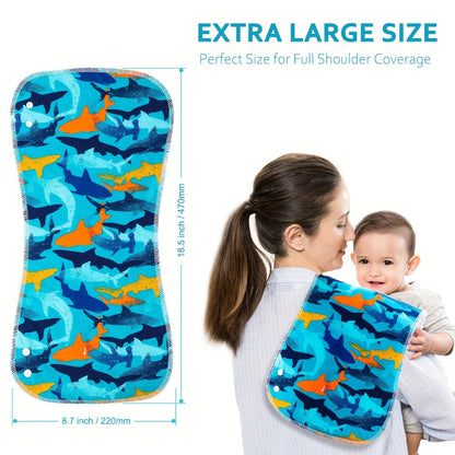 Baby Burp Cloth Set - Soft Absorbent Multipack