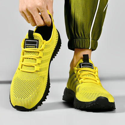 Sneakers, Men's Sports Shoes Are Breathable And Non Slip Mesh Shoes, Lightweight And Low Cut Casual Sports Shoes, Suitable for Outdoor Sports, Fitness Jogging, And Daily Wear