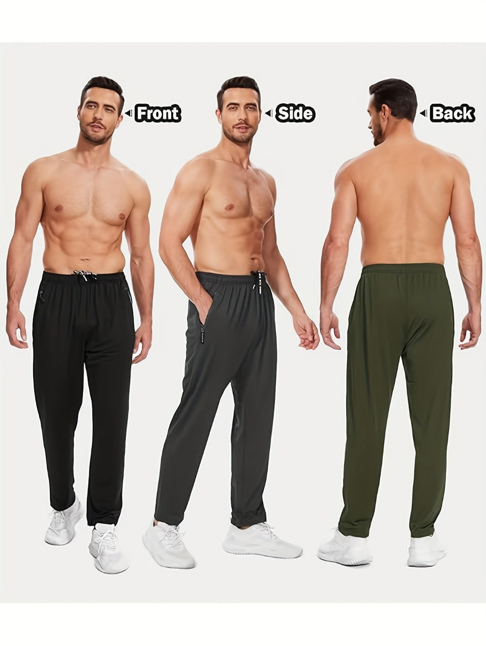 Men's Casual Trousers - Stretch