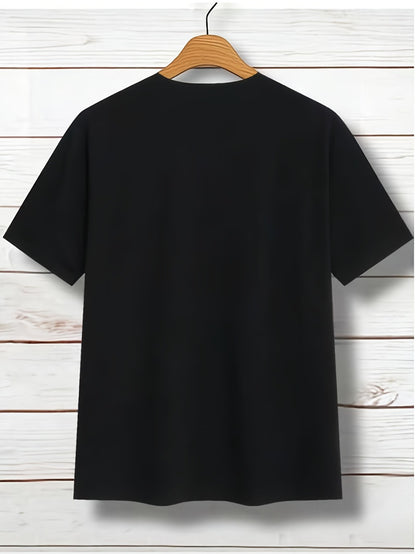 Men's Performance T-Shirt - Round Neck Short Sleeve Everyday Style 825189
