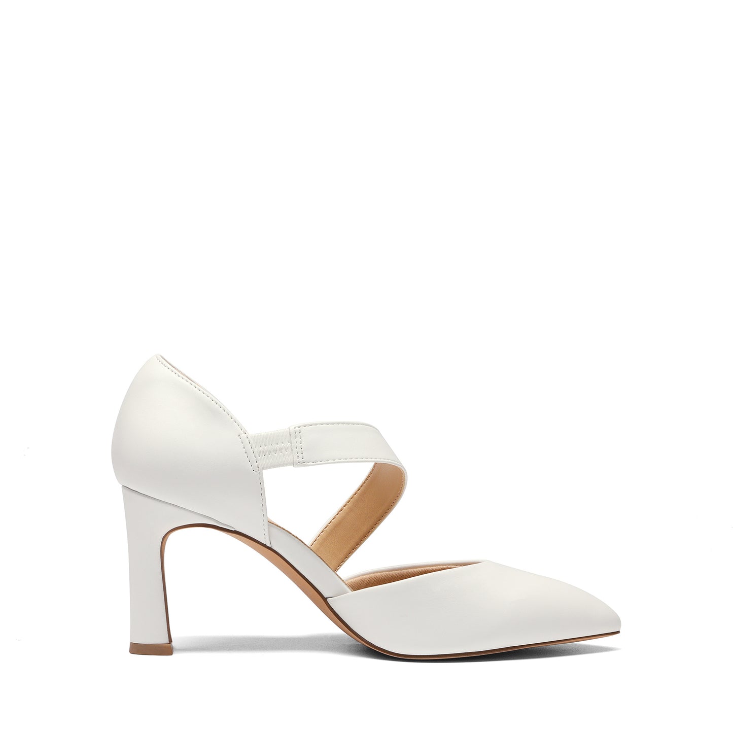 Women's High Heels Pumps Dress Closed Pointed Toe Comfortable D'Orsay Pumps Shoes for Work Office Wedding Dancing Closed Pointed Toe Stiletto D'Orsay Shoes for Wedding Party