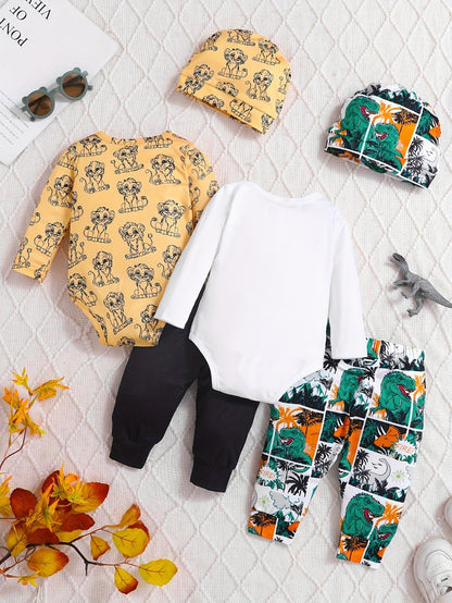 Baby Outfit Set - Graphic Long Sleeve Style 55429