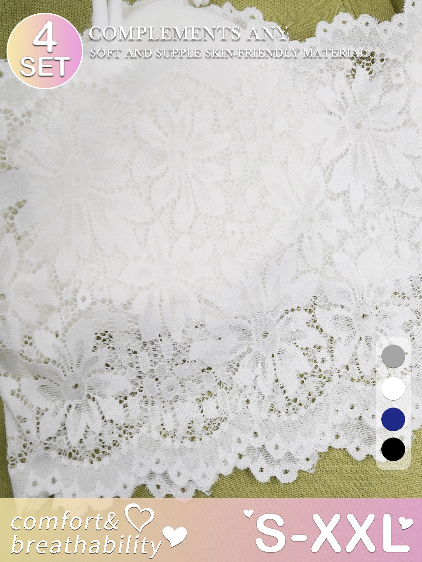 Four-Color Lingerie Set