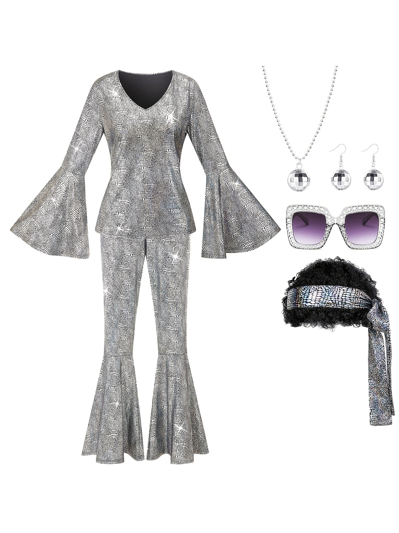 Women's Black Outfit Set - product view 17