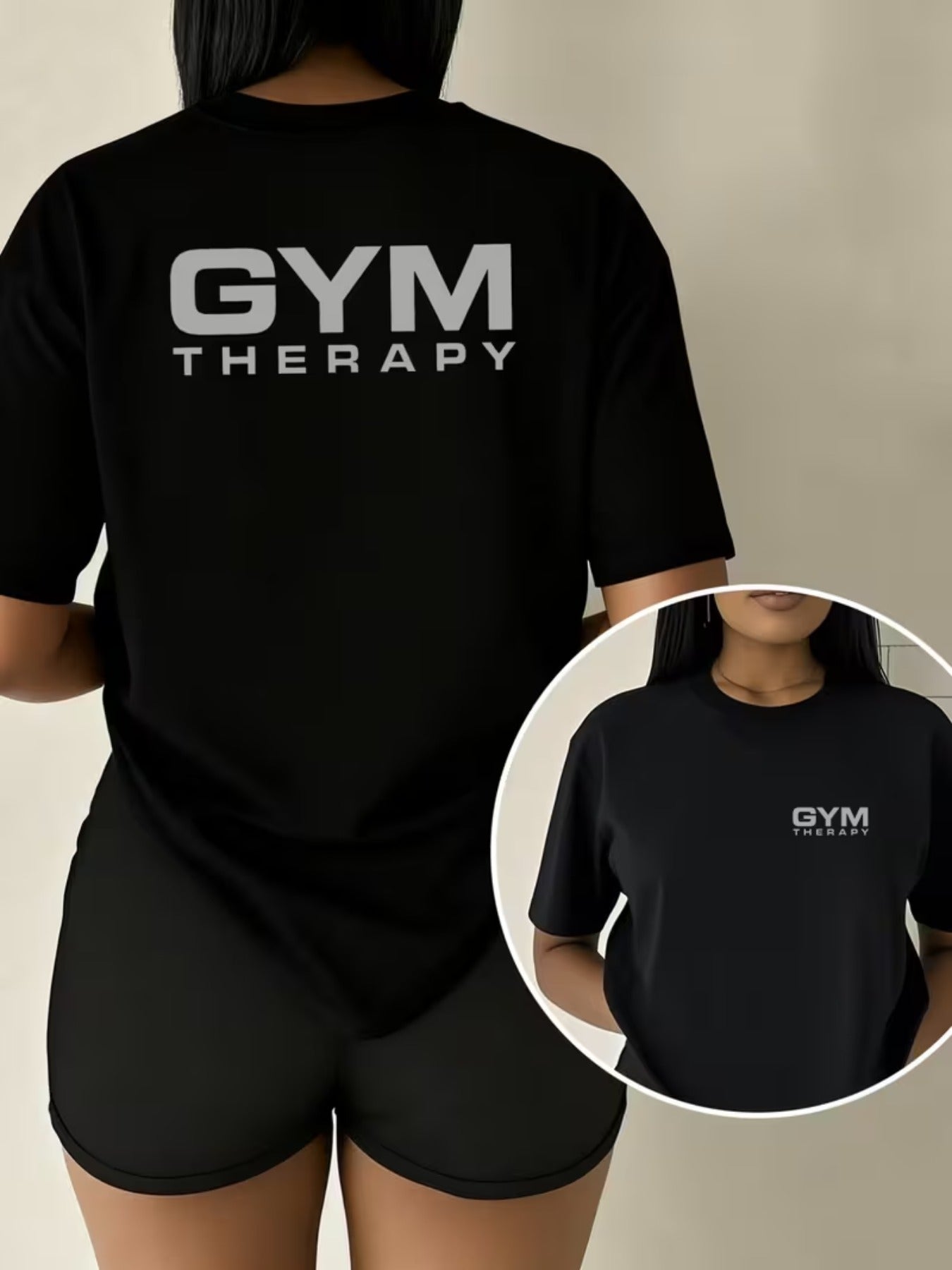 100% T-Shirt for Women with Letter Print. Features a Minimalist Design That Is Soft And Breathable. Perfect for Both Sessions And Everyday Wear, It Highlights a Sleek Look. an Essential Item for Casual Wear Throughout The Year And for Commuting