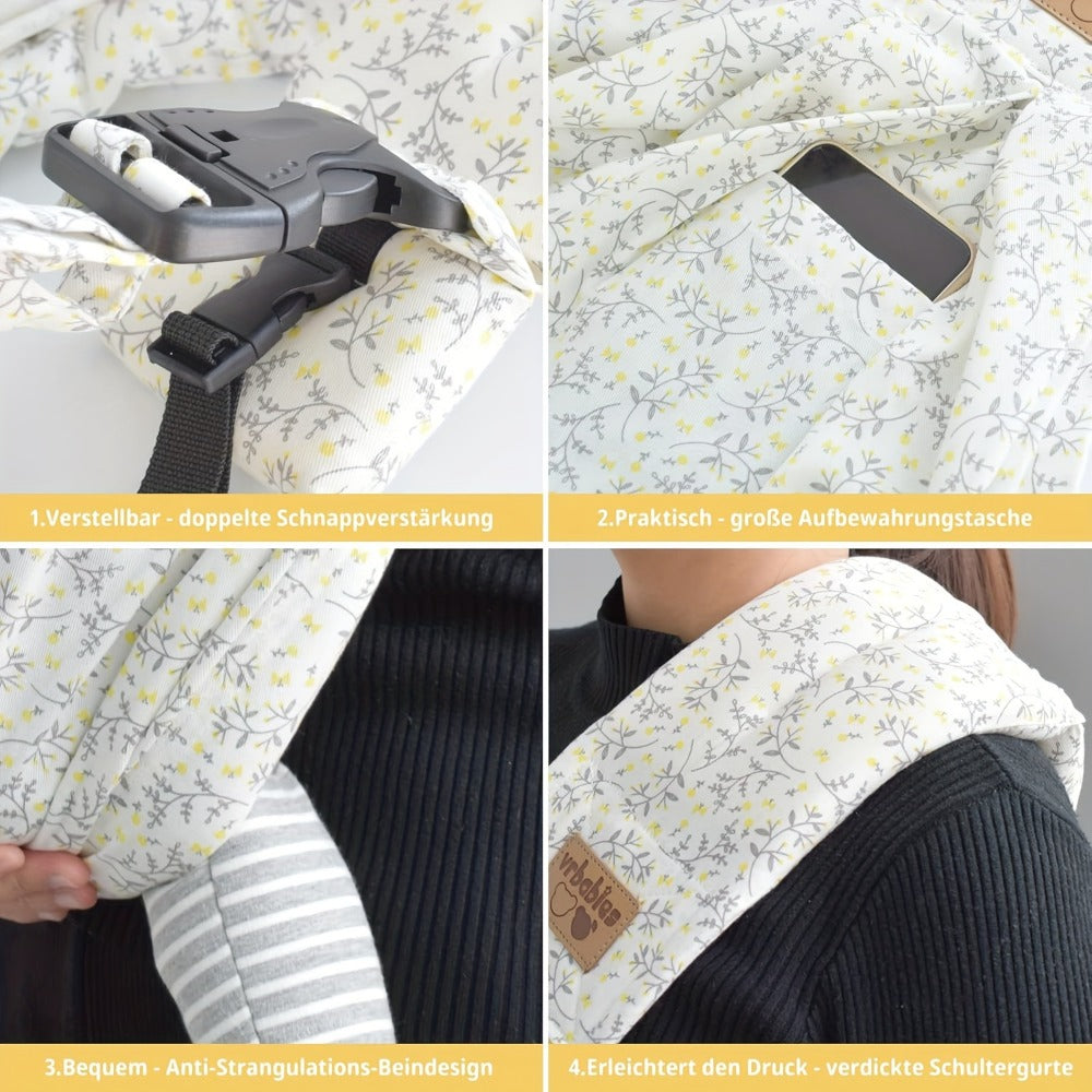 Baby Carrier - Adjustable Soft Vrbabies Lightweight