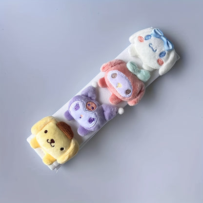 [Cute Hello Kitty] Sanrio Travel Additions | Car Safety Belt Shoulder Cover | Protective Case | Interior Decoration | Cartoon Cute Hello Kitty | Essential for Travel