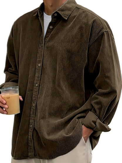 Men's Black Long-Sleeve Shirt - product view 39