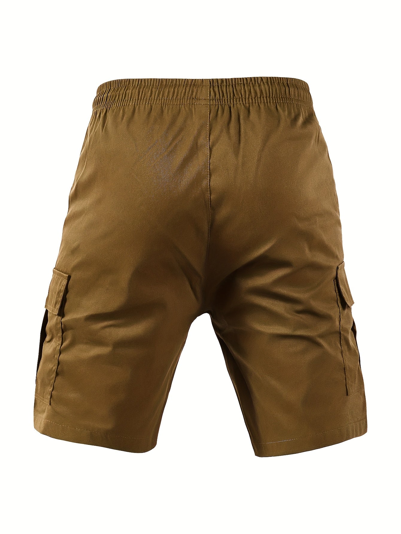 Men's Black Polyester Cargo Shorts - product view 23