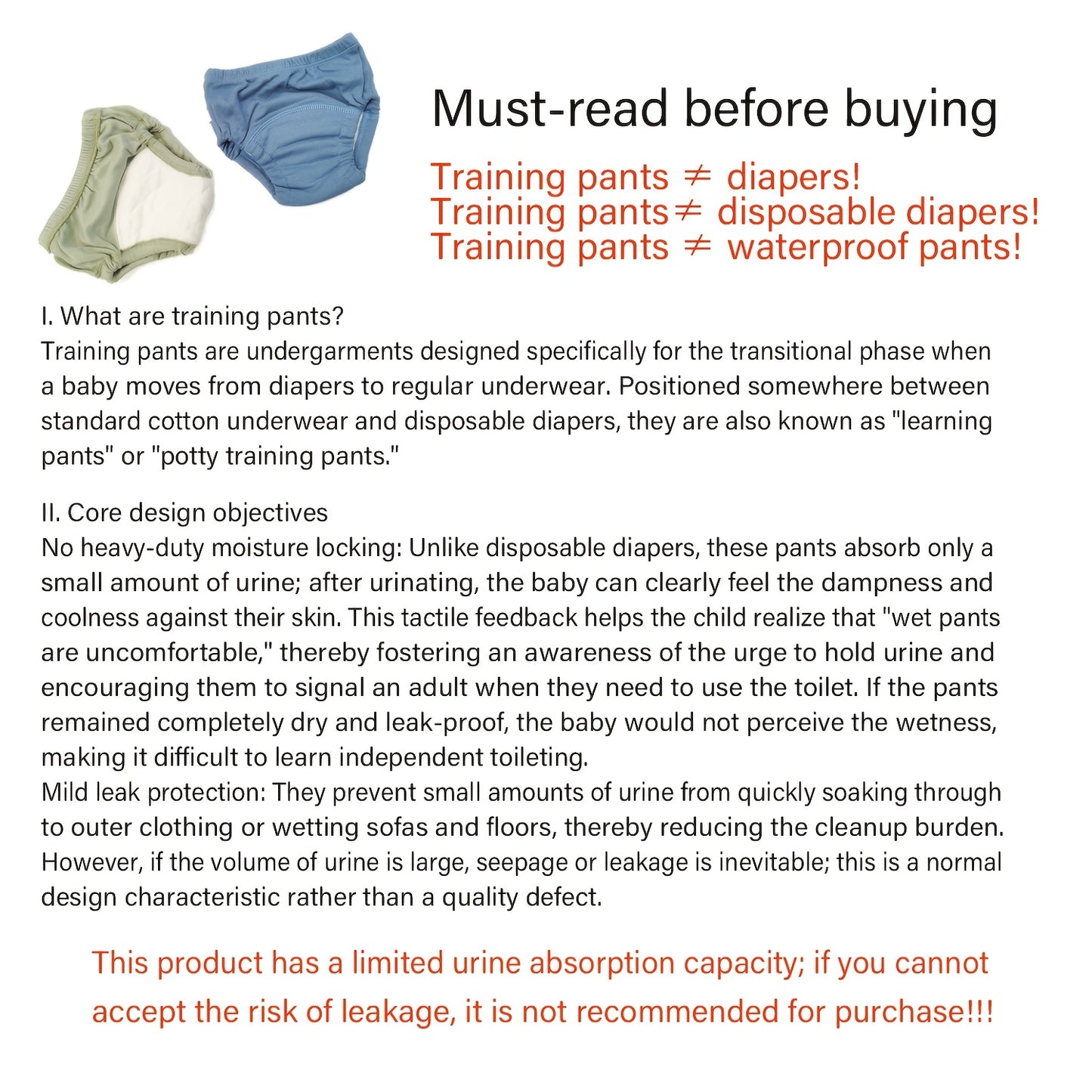6 Pack Baby Training Briefs Soft Toddler Briefs Toilet Training Briefs Soft Breathable Briefs For Boys And Girls