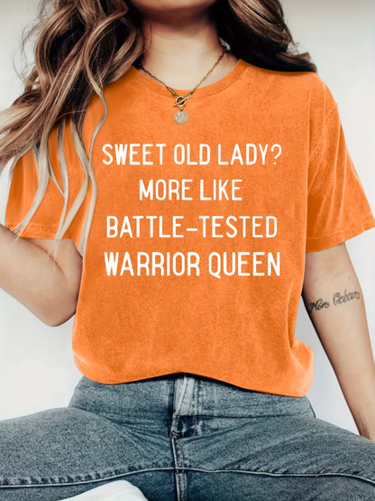 Plus Size - Plus Size - Plus Size Women'S T-Shirt Featuring a Comfy Round Neckline, Stylish Print, Perfect for Spring And Summer, Made from Soft And Cozy Fabric, a Must-Have for Fashion Lovers, Plus Size Top