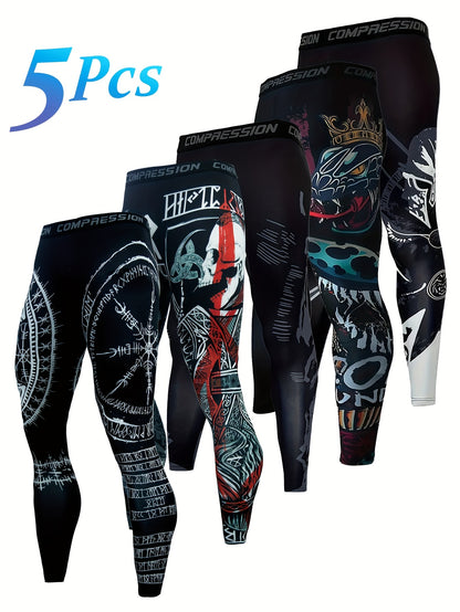 Men's Mixed colors Leggings - product view 6