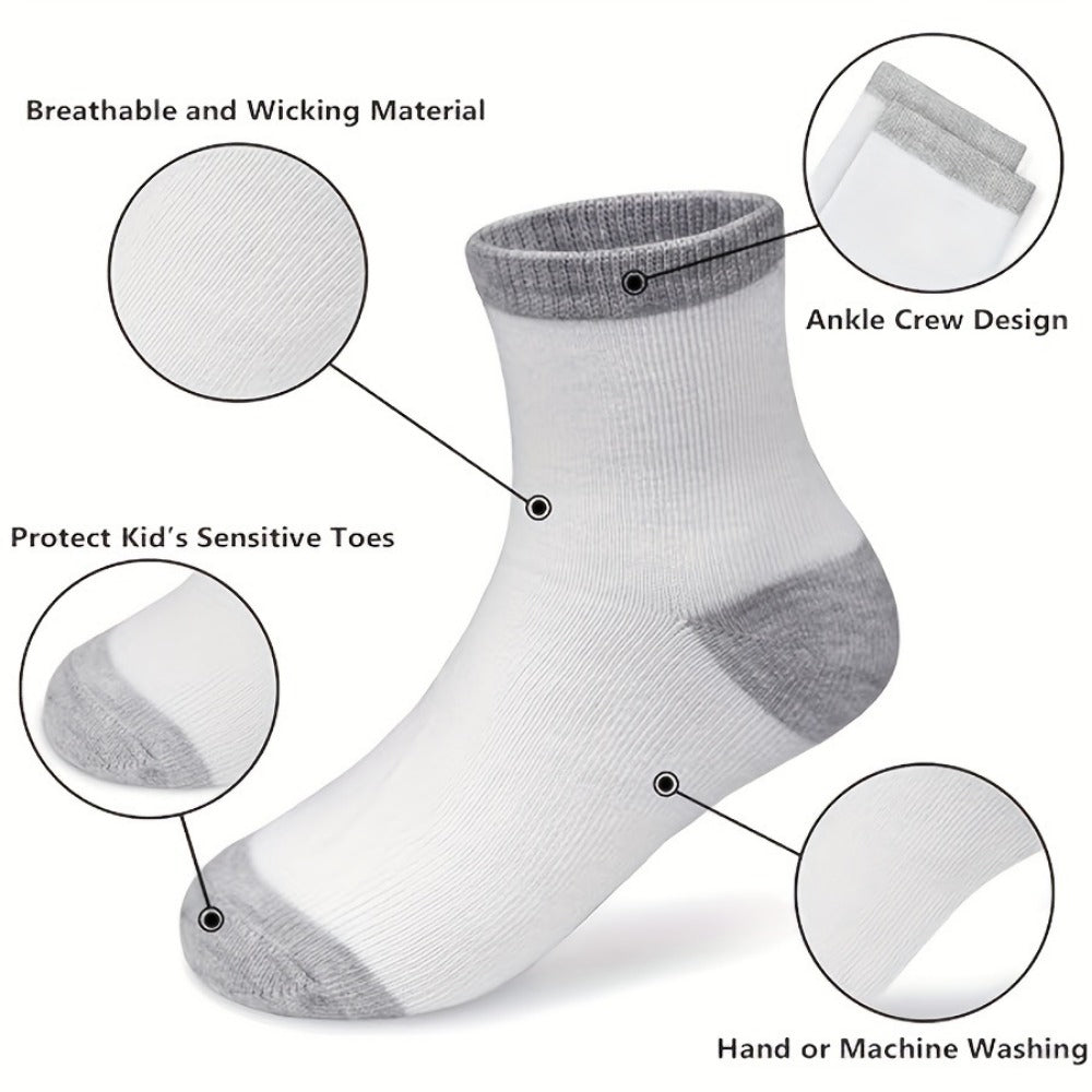 Kids' Everyday Baby & Kids Socks - 24-Pair Pack