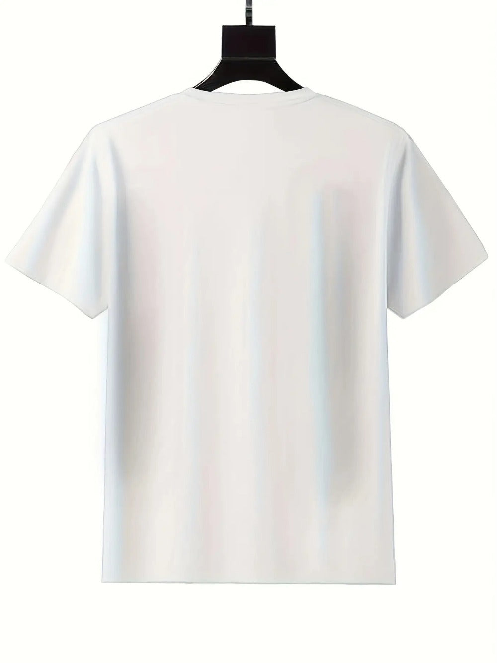Men's Oversized T-Shirt - Round Neck Short Sleeve Modern Style