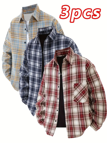 Red+Black+Yellow Rayon Shirt - product view 4