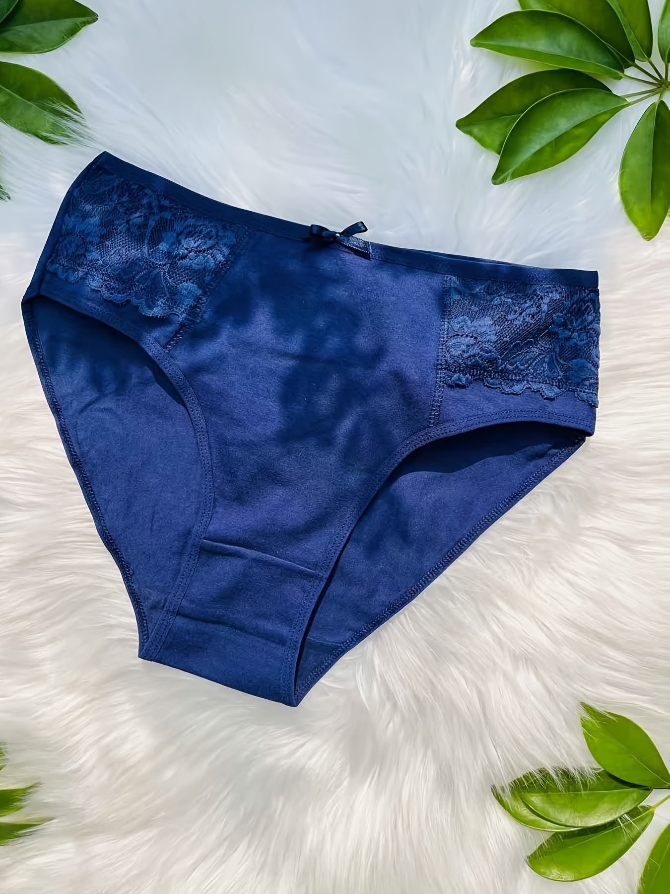 Women's Mixed colors Lace Floral High-Waist Underwear - product view 6