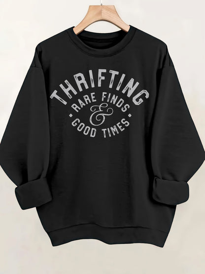 Unique Autumn And Winter Sweatshirt Jacket for Women, Featuring a Casual Sports Style with Long Sleeves And a Round Neck Pullover Design