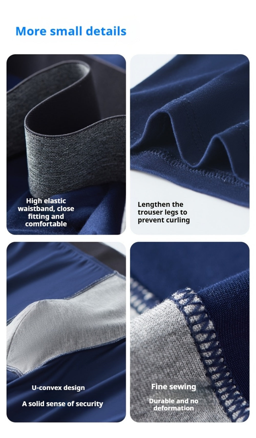 Men's Boxer Briefs - Moisture Wicking Classic 363493