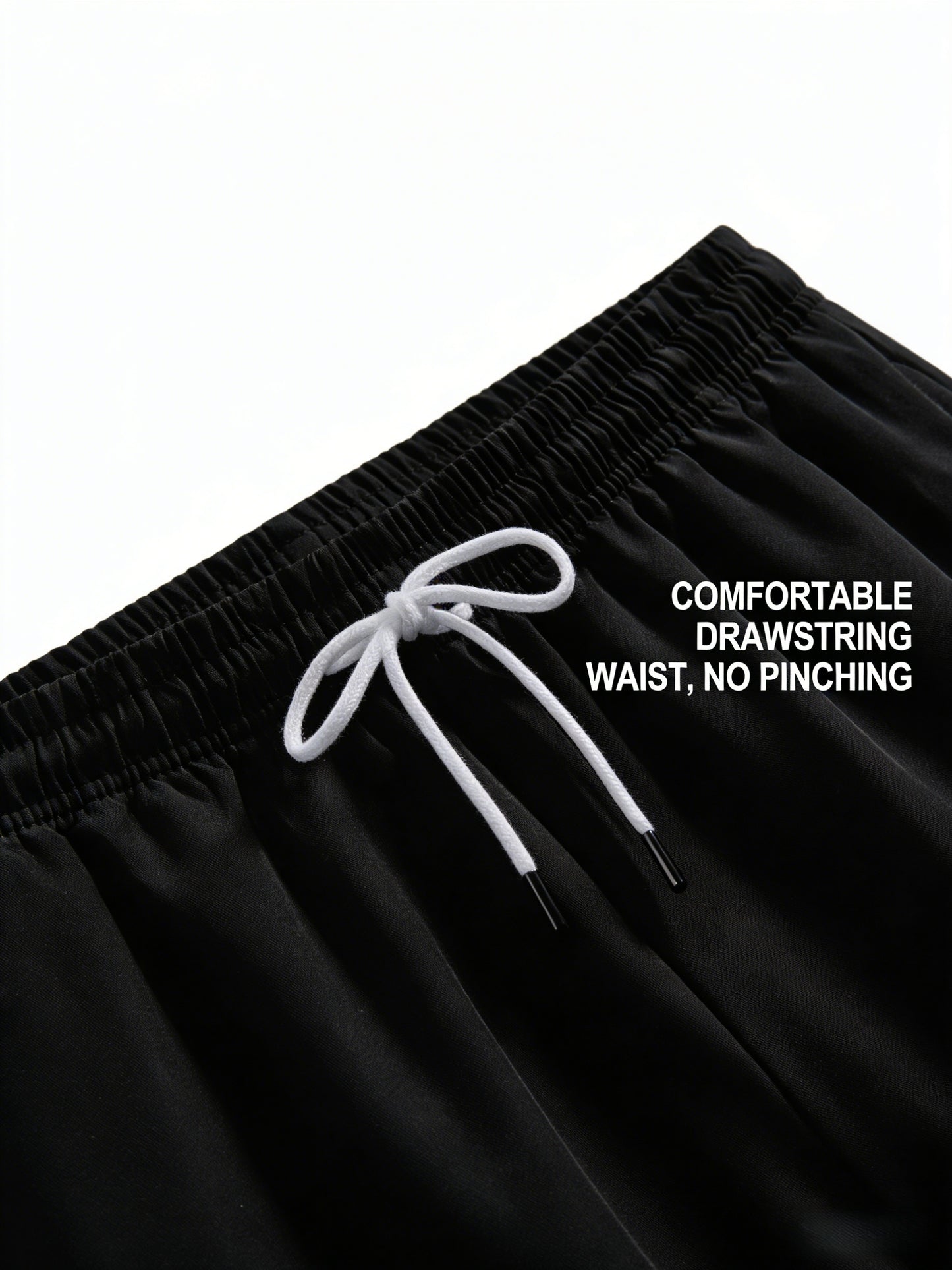 10-pc Men'S Casual, Loose-Fitting, Quick-Dry Pants: Lightweight, Breathable Men'S Pants with an Elastic Waistband, Loose Fit, And Pockets - Perfect for Everyday Wear at Home