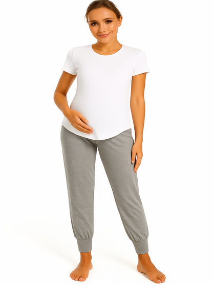 Maternity Women'S Casual Pants Stretchy Comfortable Lounge Pants