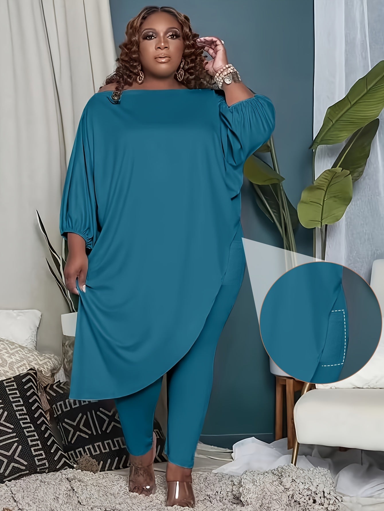 Women's Black Polyester Top - product view 24