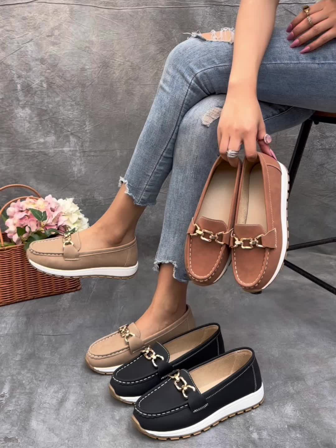 Women's Khaki Shoes - product view 8