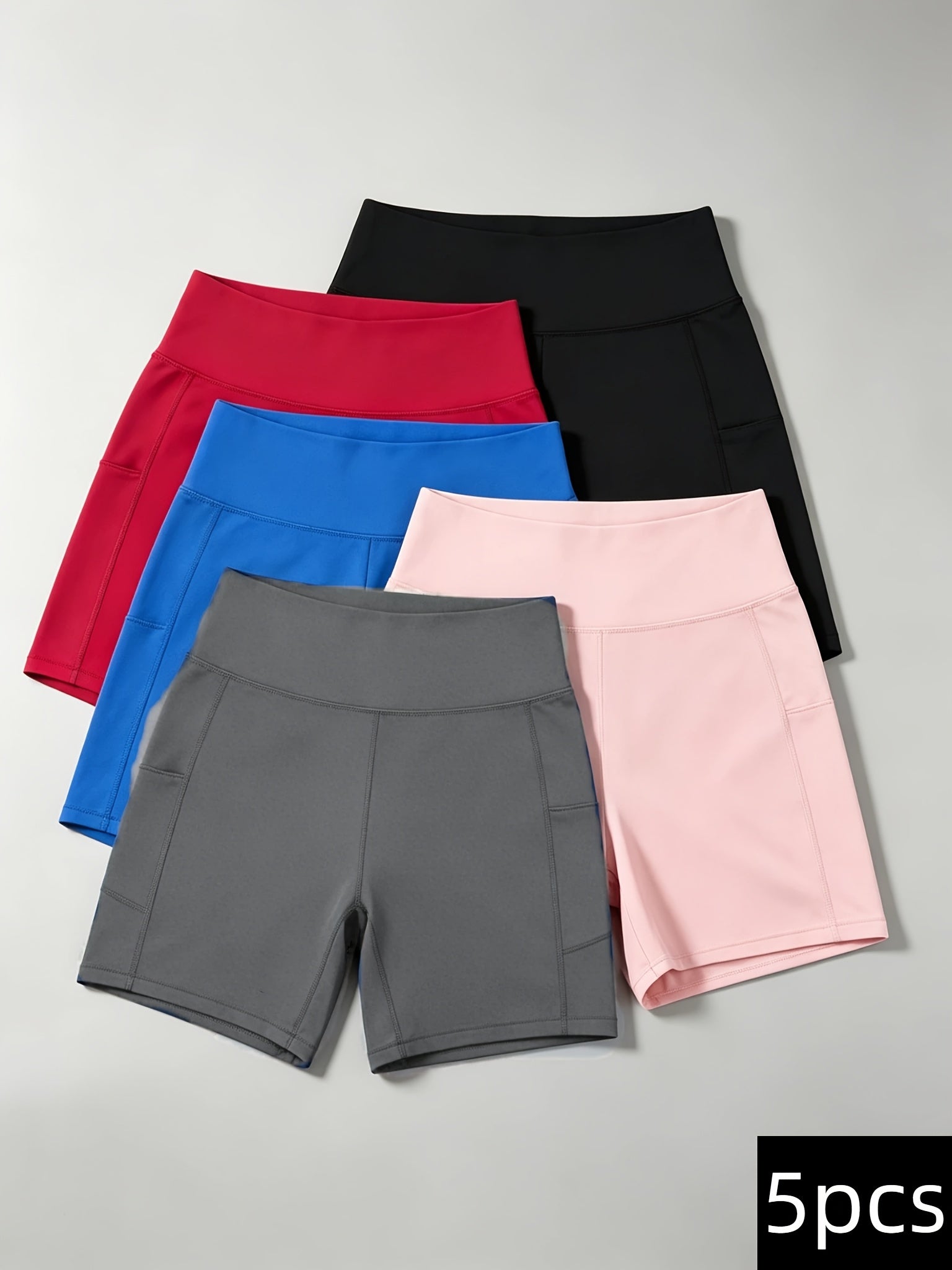 Women's Mixed colors Polyester Shorts - product view 5