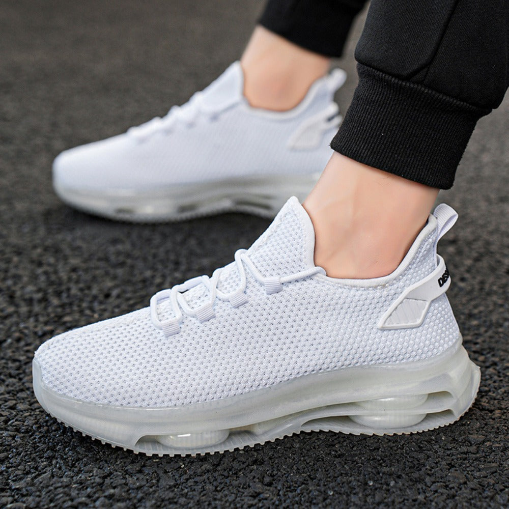 Unisex Walking Shoes - Cushioned Comfort for Outdoor & Travel 400037