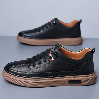 Men's Casual -Like Sneakers, All-Season Versatile Soft-Sole Shoes, Breathable Lightweight Anti-slip Fashion Footwear for Daily & Business Wear