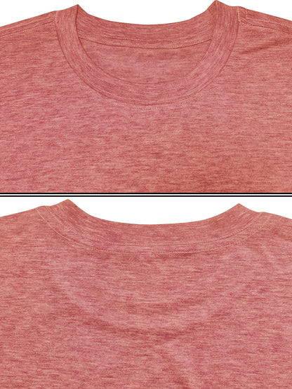 Ladies' Casual Summer T-Shirt - Women'S Knotted Hem Design with Graphic Print 'If I Shenan Once, I'll Shenanigan', Round Neck, Comfortable Fit for Everyday Wear and Sports, Fashion Street Style Tee